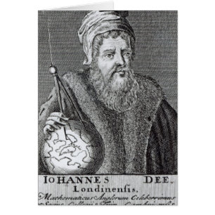 John Dee en Londoner Hälsningskort