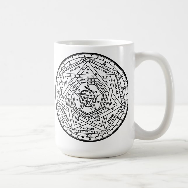 John Dee Tablet Kaffemugg (Höger)