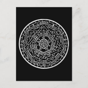 John Dee Tablet Vykort