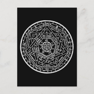 John Dee Tablet Vykort