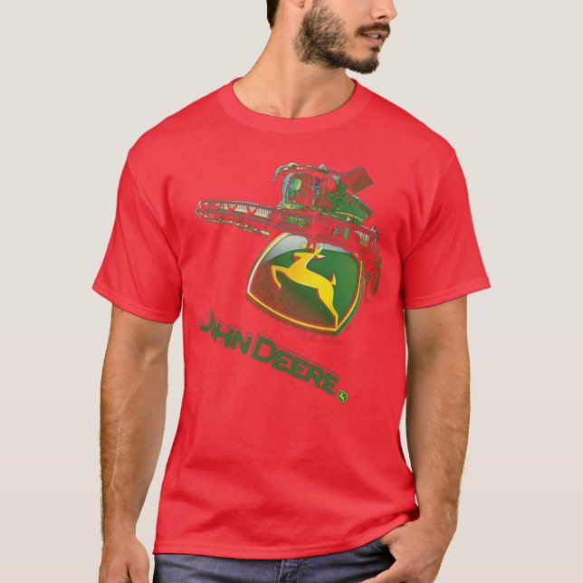 John Deere - tryck 2 T Shirt (Framsida)