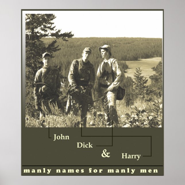 John Dick och Harry Poster (Framsidan)