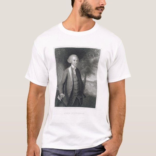 John Dickinson som inristas av John B. Skogen T Shirt (Framsida)