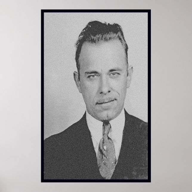 John Dillinger Poster (Framsidan)