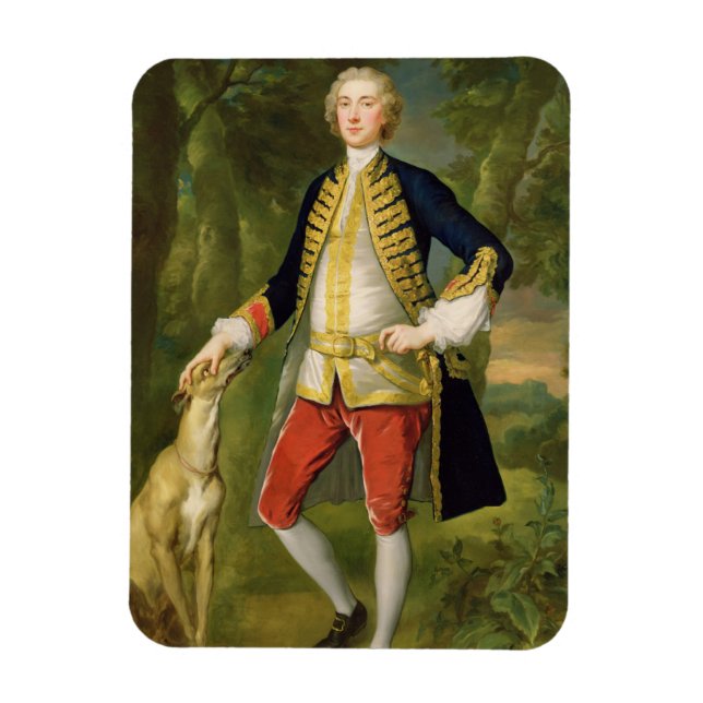 John Dodd, M.P. (olja på canvas) Magnet (Vertikal)