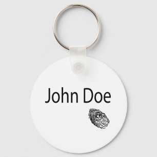 John Doe-fingeravtryck Nyckelring