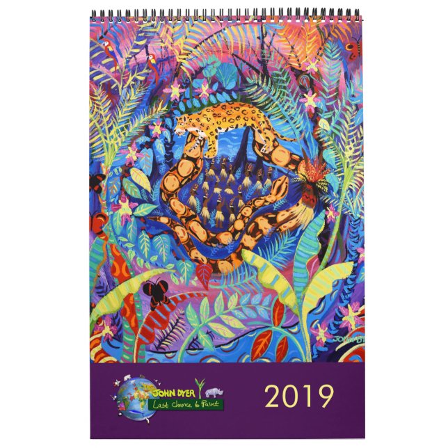 John Dyer Calendar of environmental tavings 2019 Kalender (Omslag)