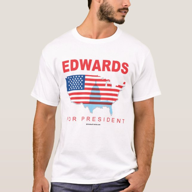 JOHN EDWARDS 2008 T SHIRT (Framsida)