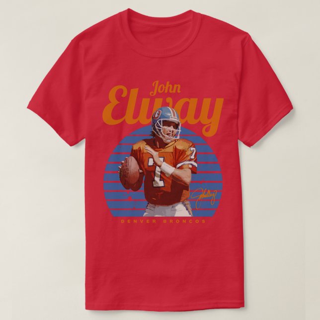 John Elway T Shirt (Design framsida)