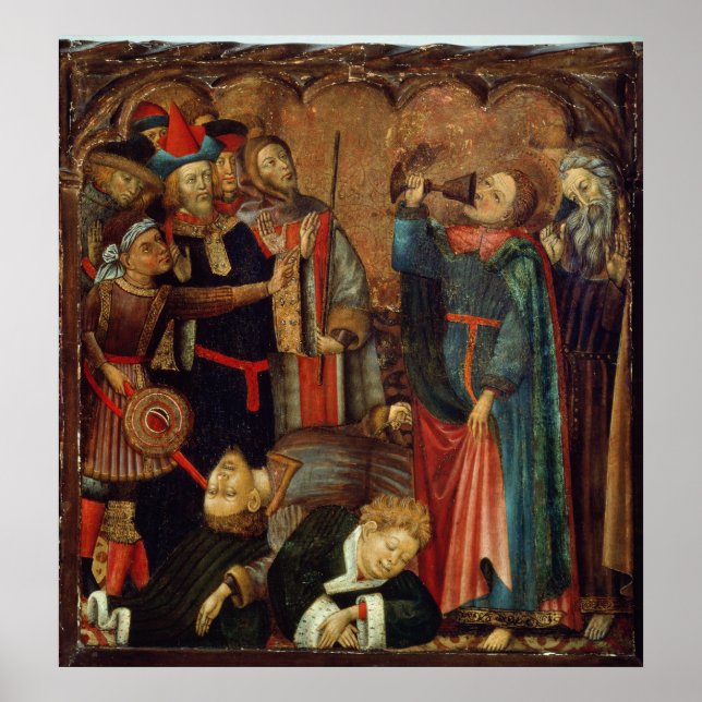 John Evangelist Drinking Poster (Framsidan)