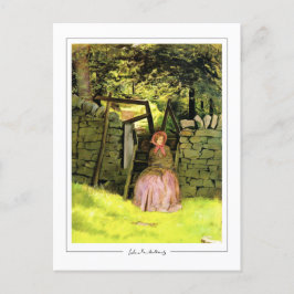 John Everett Millais #105 - Fin Art Postcard Vykort