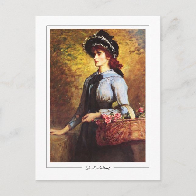 John Everett Millais #108 - Fine Art Postcard Vykort (Framsida)