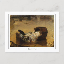 John Everett Millais #184 - Fine Art Postcard Vykort