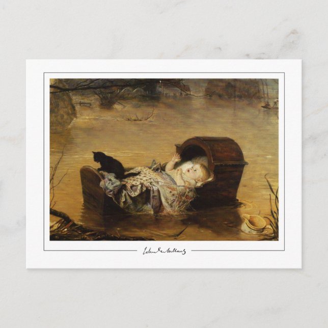 John Everett Millais #184 - Finkonstkort Vykort (Framsida)
