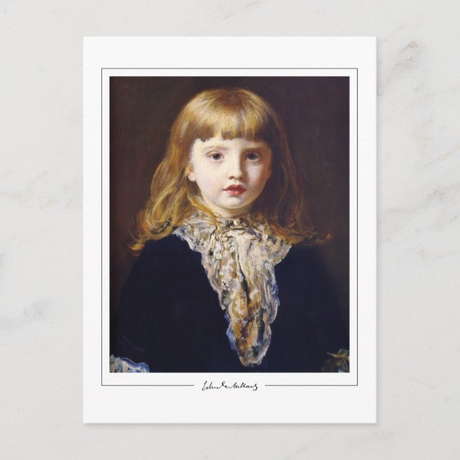John Everett Millais #225 - Finkonstkort Vykort (Framsida)