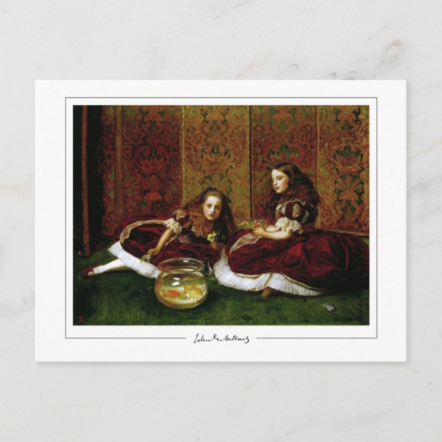 John Everett Millais #237 - Finkonstkort Vykort (Framsida)