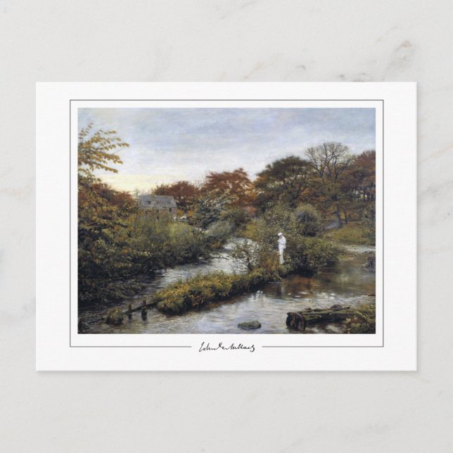 John Everett Millais #284 - Finkonstkort Vykort (Framsida)