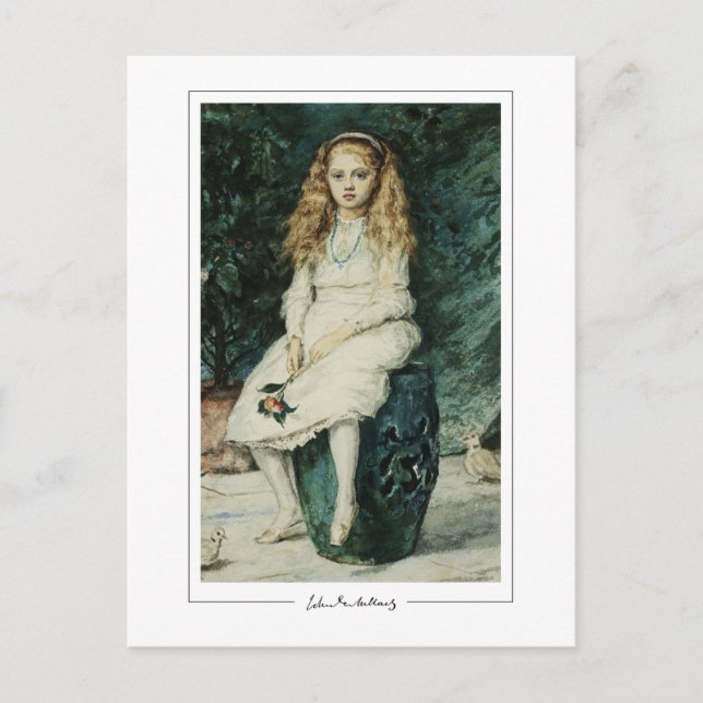 John Everett Millais #288 - Finkonst Postkort Vykort (Framsida)