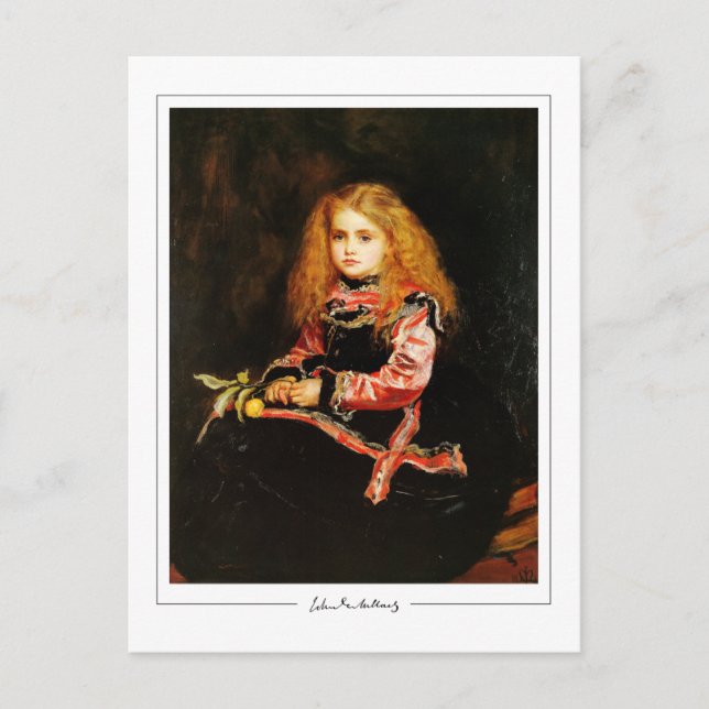 John Everett Millais #28 - Finkonstpostkort Vykort (Framsida)