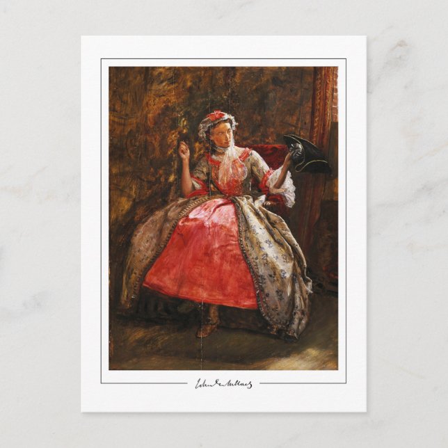 John Everett Millais #294 - Finkonstkort Vykort (Framsida)