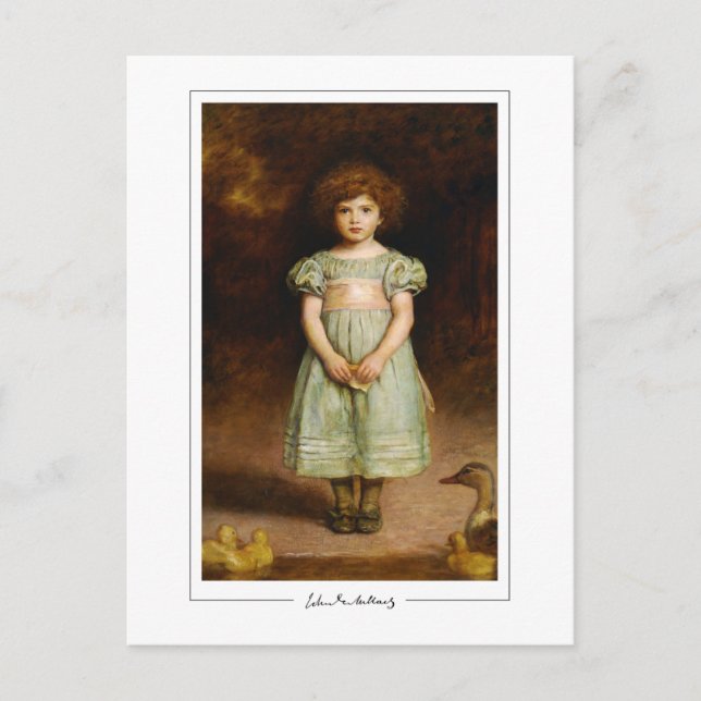 John Everett Millais #9 - Fine Art Postcard Vykort (Framsida)