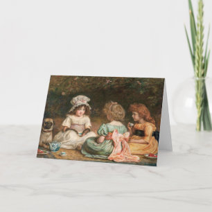 John Everett Millais - Aftertoltea.Gossips Kort