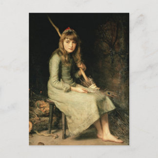 John Everett Millais - Cinderella Postcard Vykort