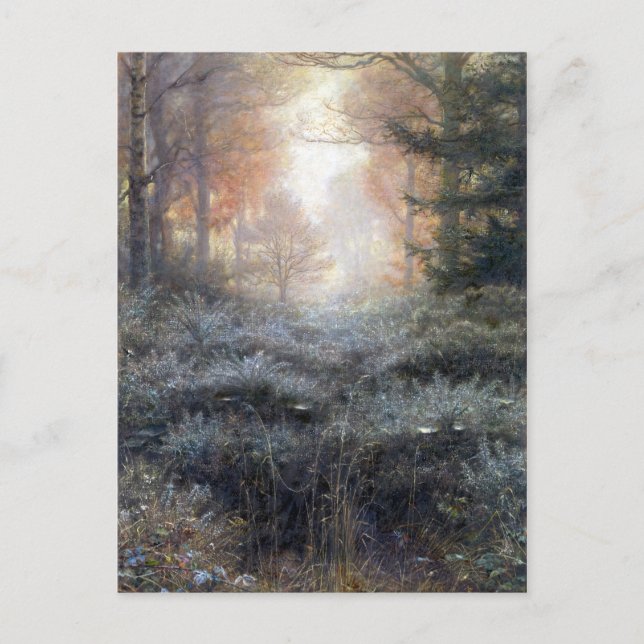 John Everett Millais Dew-Drenched Furze Vykort (Framsida)