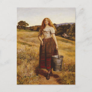 John Everett Millais - Farmers dotterkort Vykort