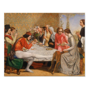 John Everett Millais - Isabella Fototryck