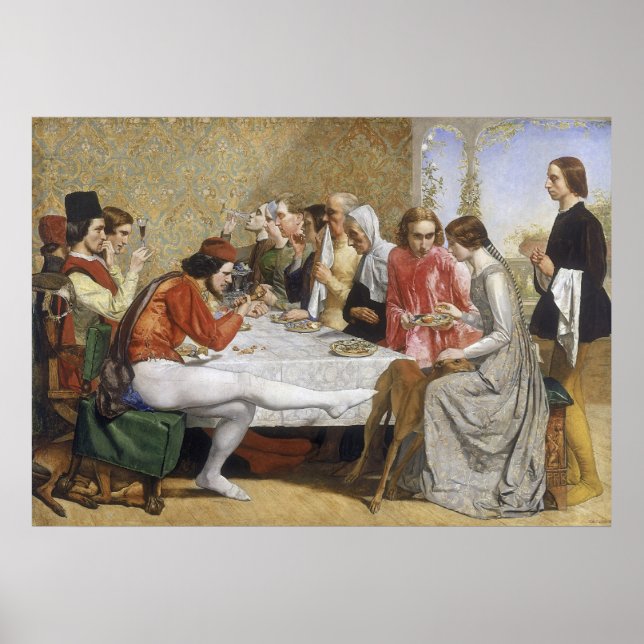 John Everett Millais Isabella Poster (Framsidan)