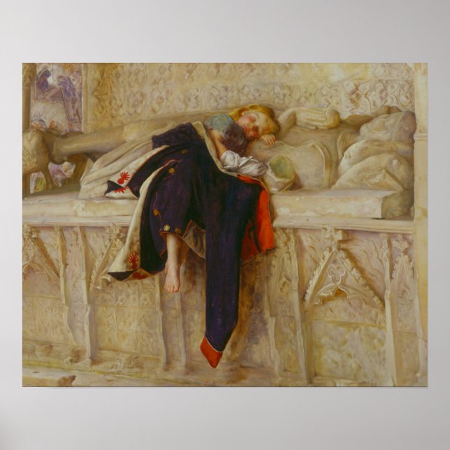 John Everett Millais - L'Enfant du Regiment Poster (Framsidan)