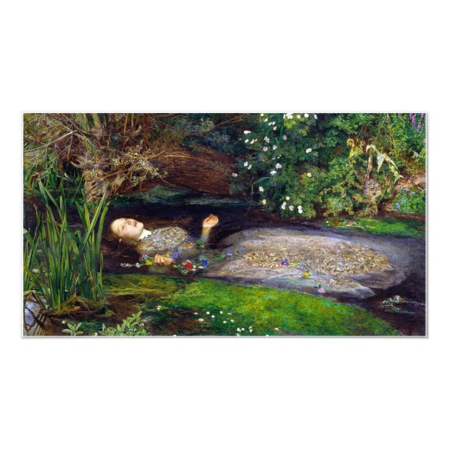 John Everett Millais Ophelia Poster (Framsidan)