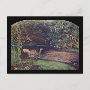 John Everett Millais Ophelia Vykort