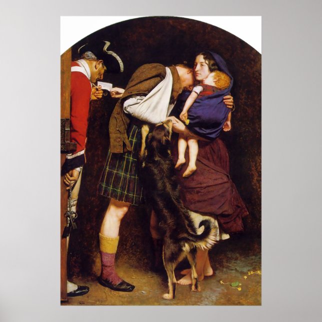 John Everett Millais Order of Release Poster (Framsidan)