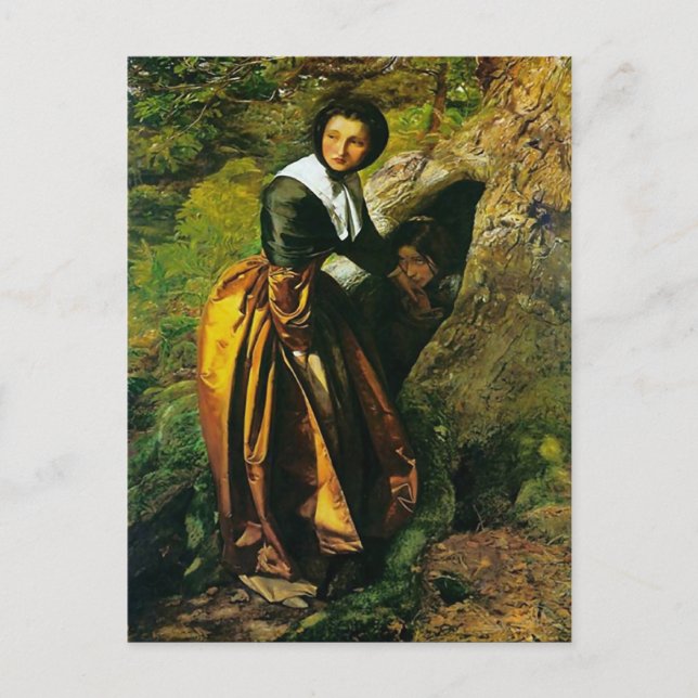 John Everett Millais rojalist Vykort (Framsida)