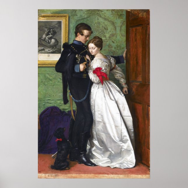 John Everett Millais The Black Brunswicker Poster (Framsidan)