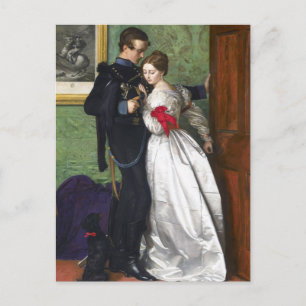 John Everett Millais The Black Brunswicker Vykort