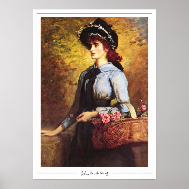 John Everett Millais Zedign Art Poster #108 (Framsidan)