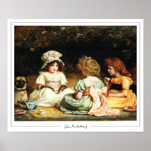 John Everett Millais Zedign Art Poster #124 (Framsidan)