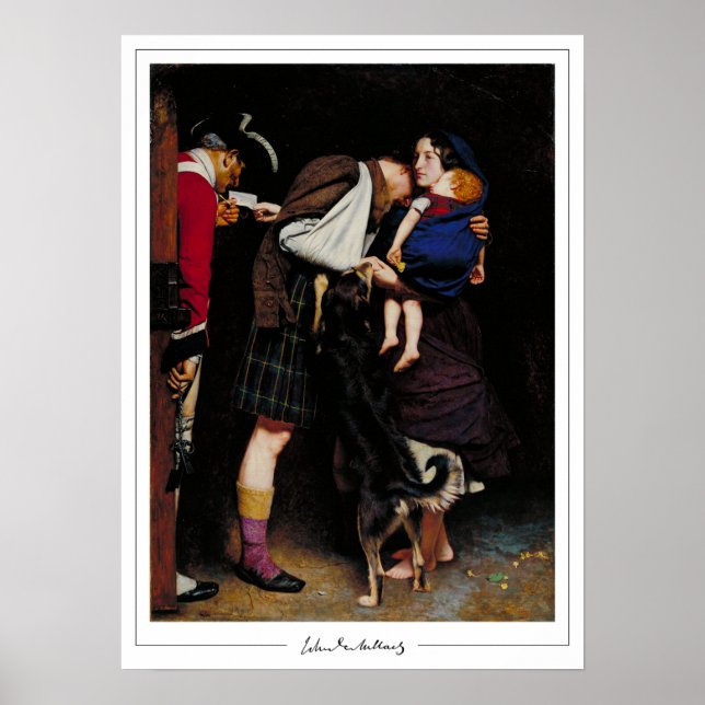 John Everett Millais Zedign Art Poster #13 (Framsidan)