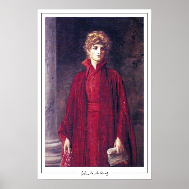 John Everett Millais Zedign Art Poster #149 (Framsidan)