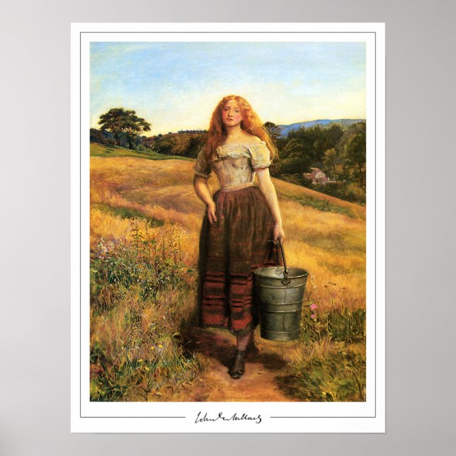 John Everett Millais Zedign Art Poster #176 (Framsidan)