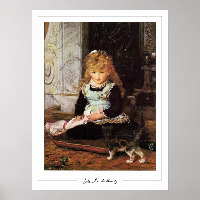 John Everett Millais Zedign Art Poster #224 (Framsidan)