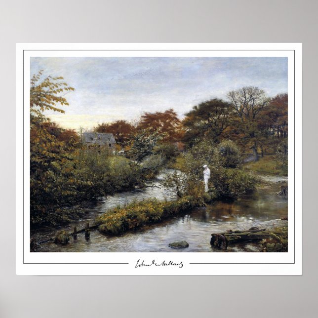 John Everett Millais Zedign Art Poster #284 (Framsidan)