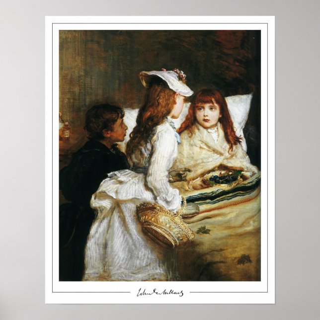 John Everett Millais Zedign Art Poster #31 (Framsidan)