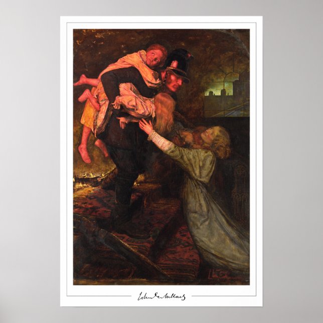 John Everett Millais Zedign Art Poster #7 (Framsidan)