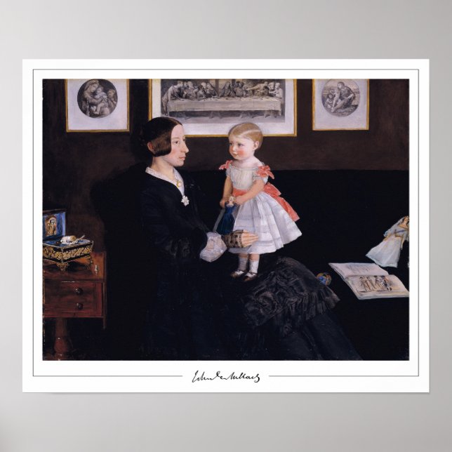 John Everett Millais Zedign konstaffisch #19 Poster (Framsidan)