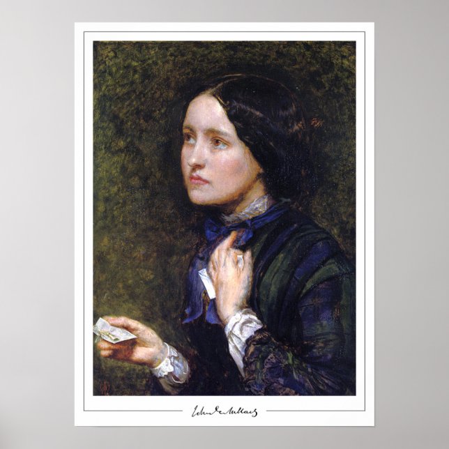 John Everett Millais Zedign konstaffisch #221 Poster (Framsidan)