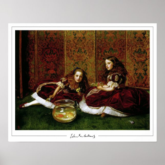 John Everett Millais Zedign konstaffisch #237 Poster (Framsidan)